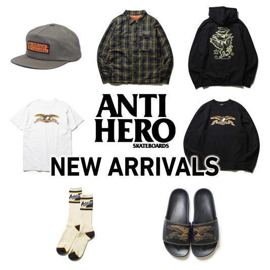 【ANTIHERO】7点新入荷