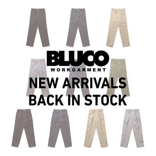 【BLUCO】6点新入荷 & 4点再入荷