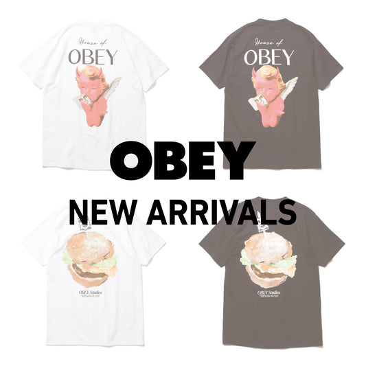 【OBEY】4点新入荷