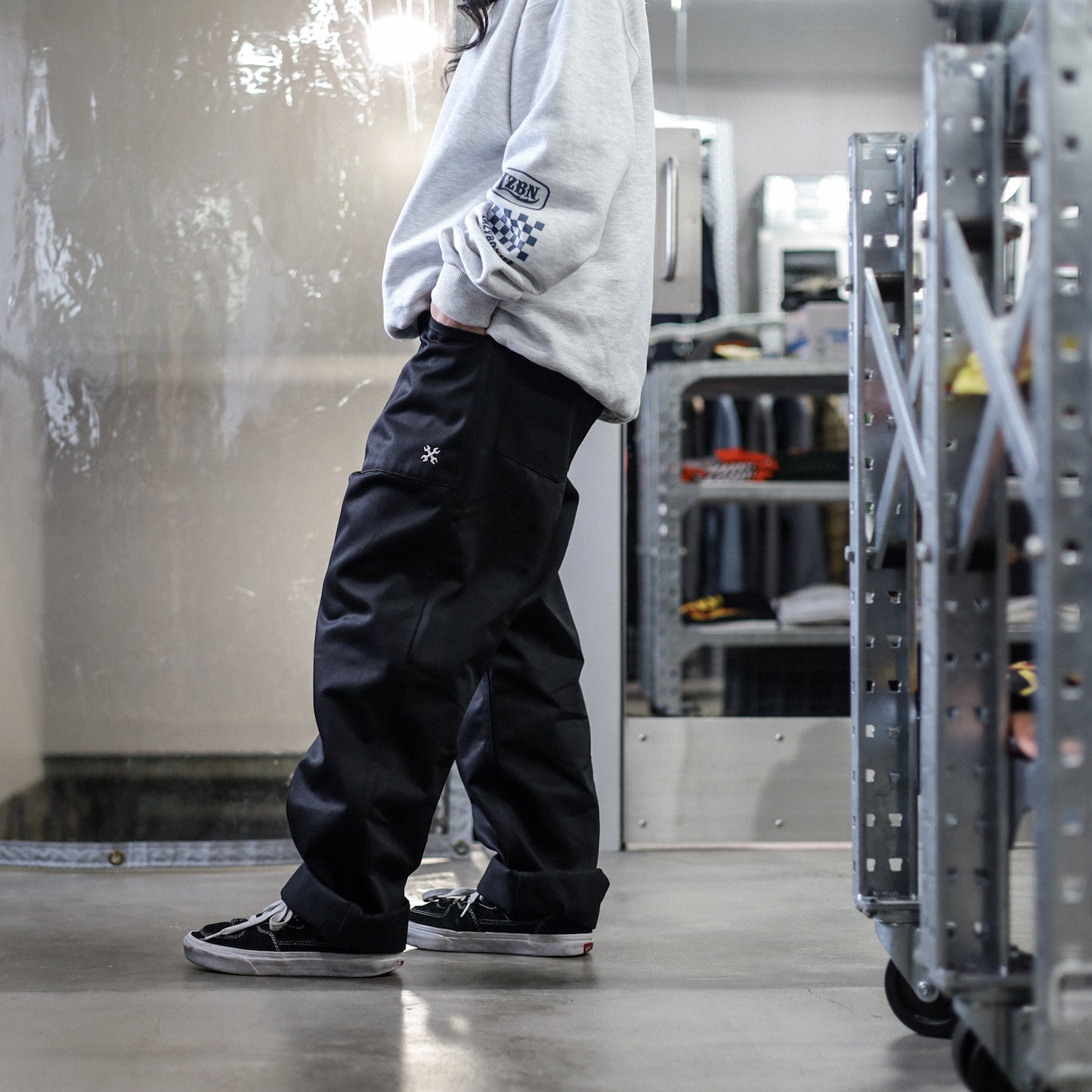 BLUCO / SAILOR WORK PANTS (BLACK)
