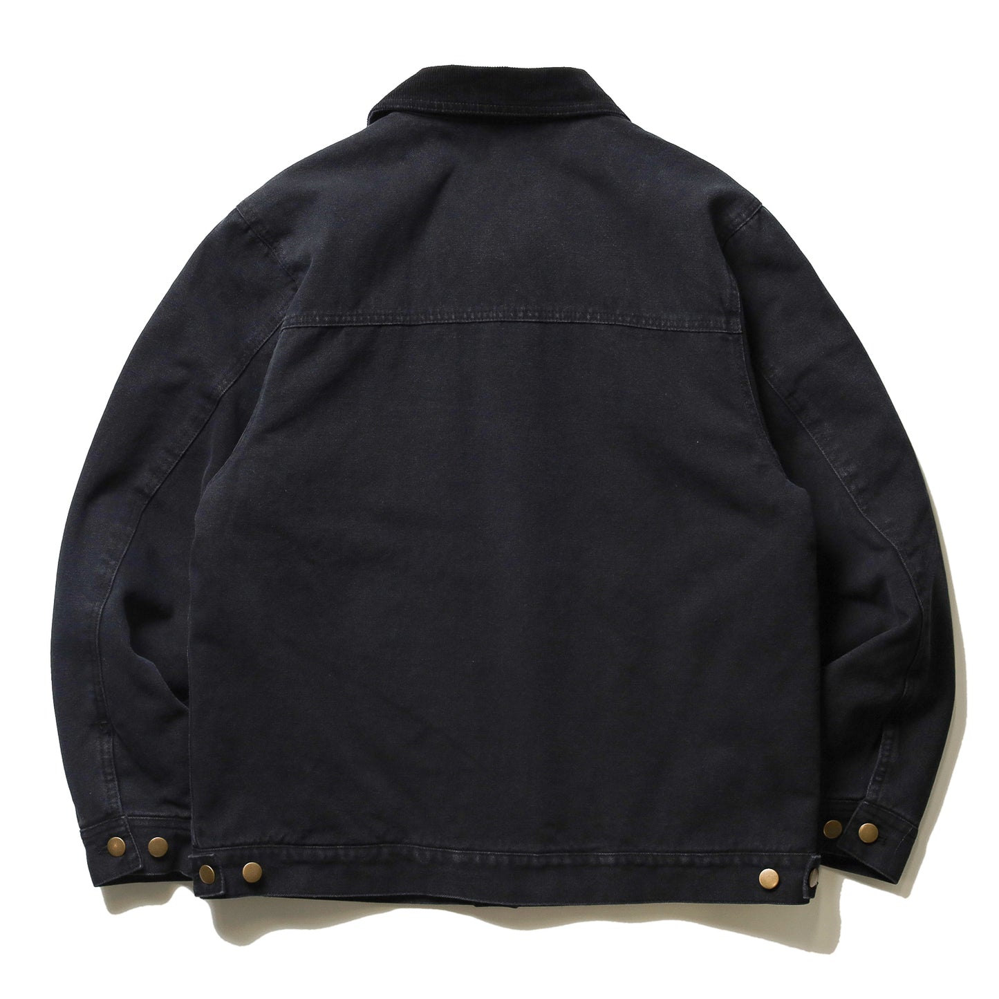LZBN / OVAL LOGO PATCH CANVAS WORK JACKET (BLACK)