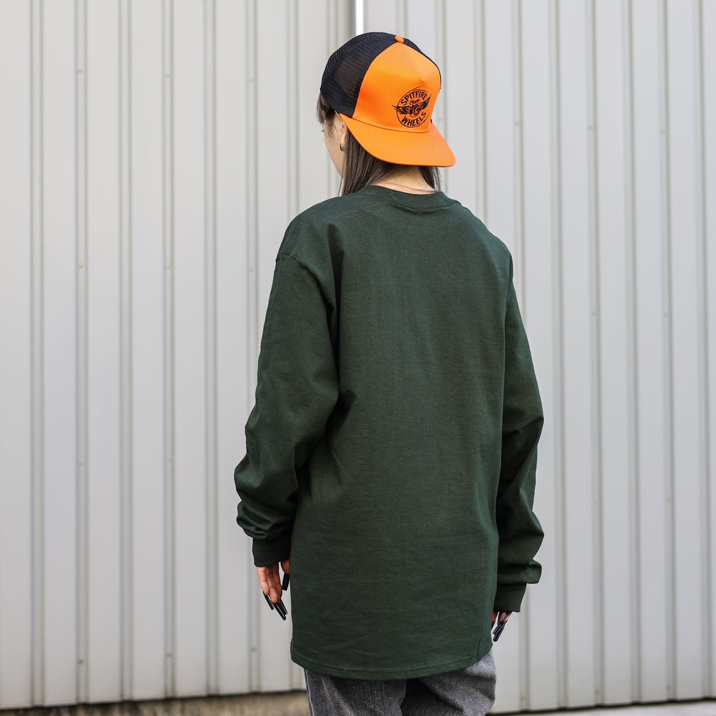 SPITFIRE / LTB L/S TEE (FOREST GREEN)