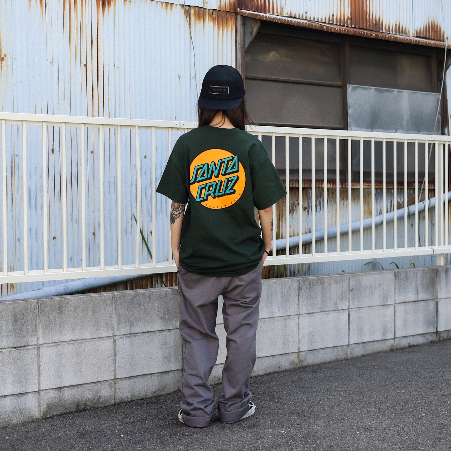 SANTA CRUZ / OTHER DOT S/S TEE (FOREST)