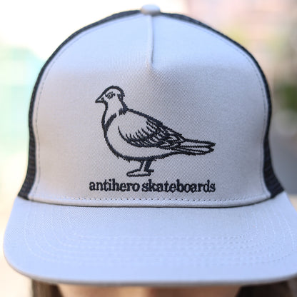 ANTIHERO / BASIC PIGEON SNAPBACK CAP (SILVER/BLACK)