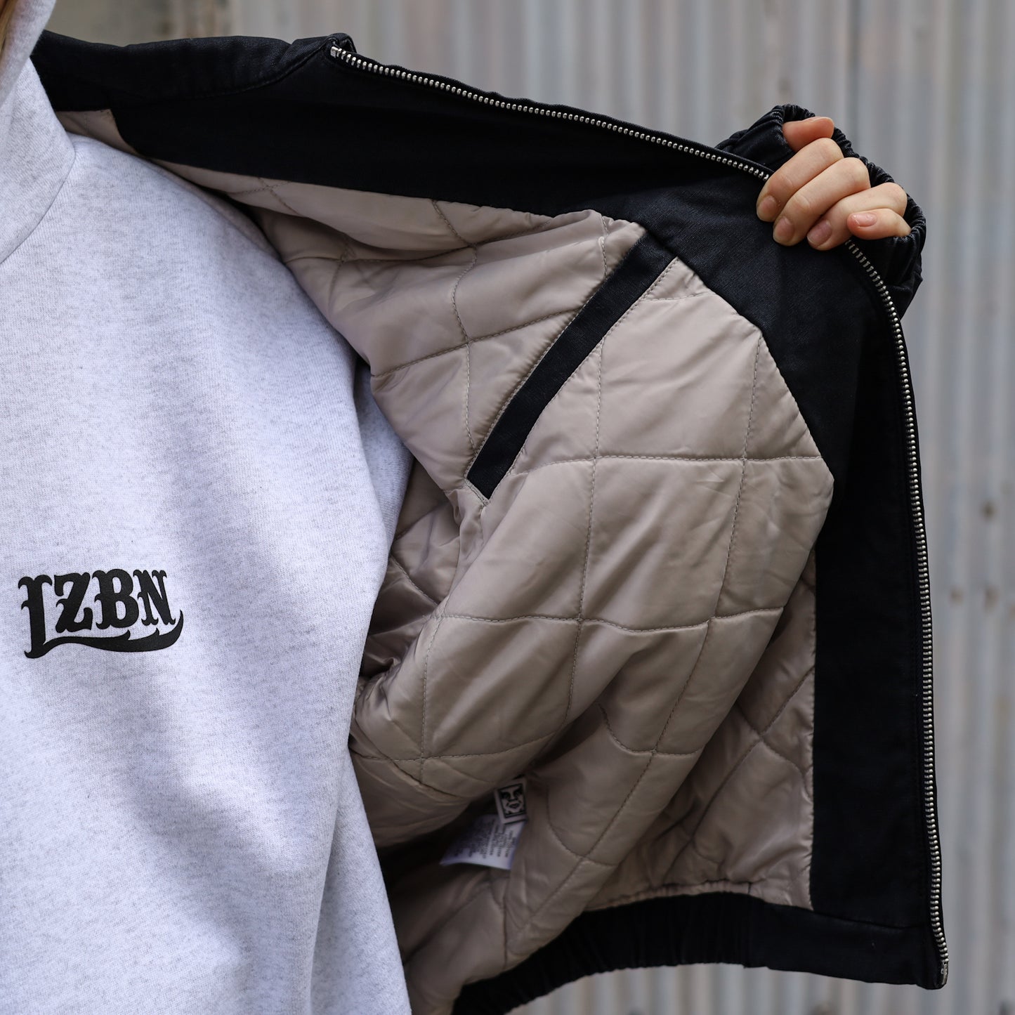 OBEY / DIVISION BLOUSON JACKET (BLACK)