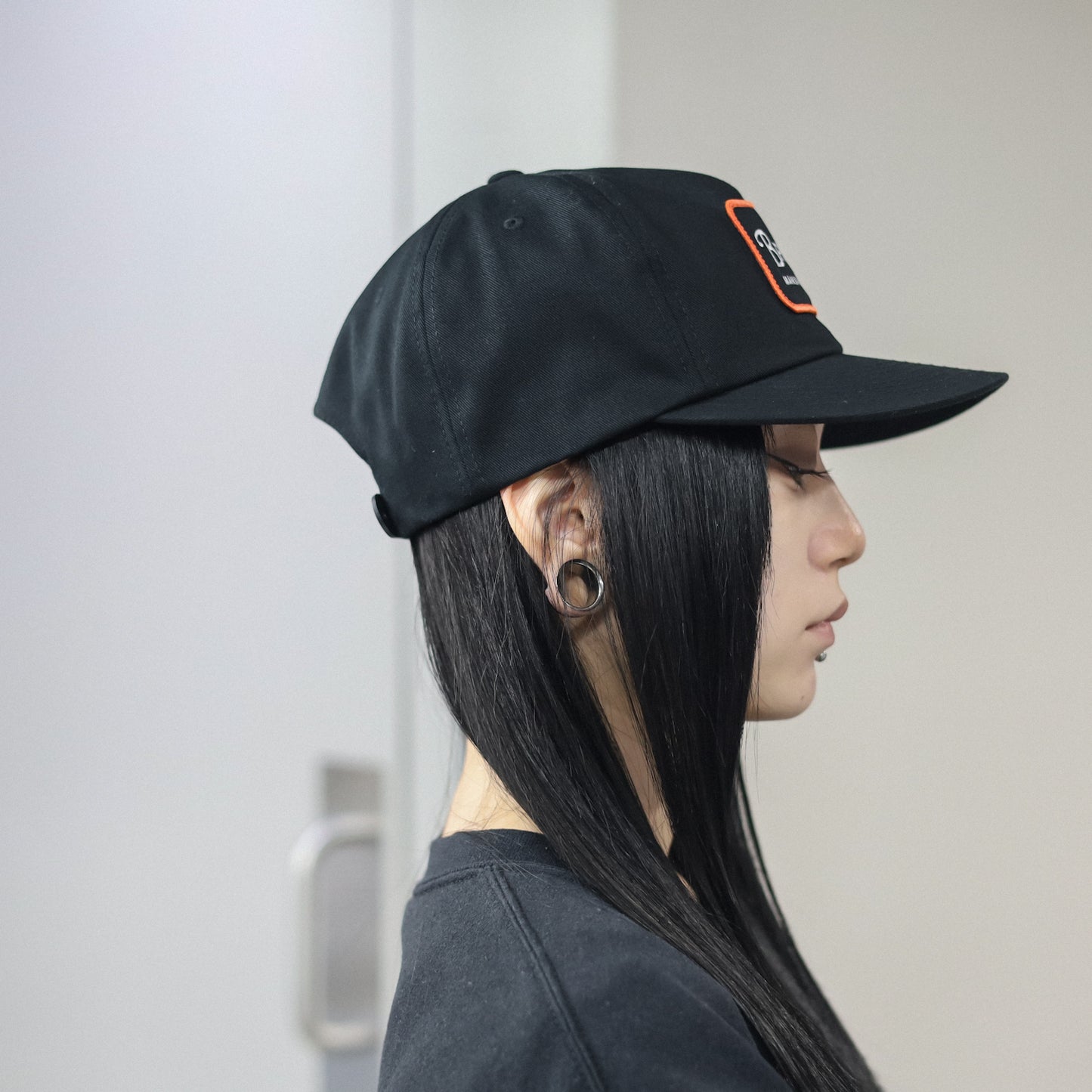 BRIXTON / GRADE HP SNAPBACK CAP (BLACK/ORANGE/WHITE)