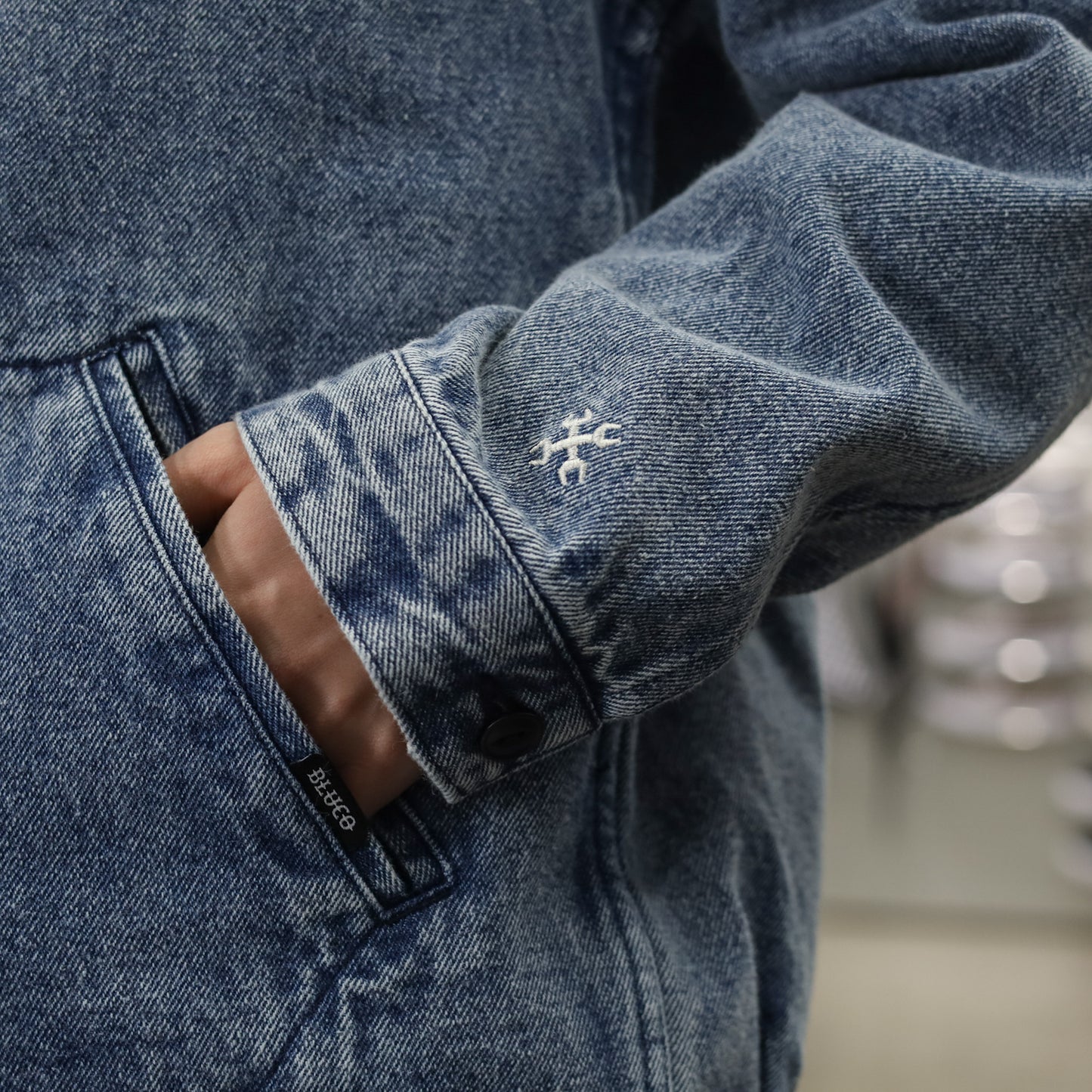 BLUCO / 12OZ DENIM WORK JACKET (L.INDIGO)
