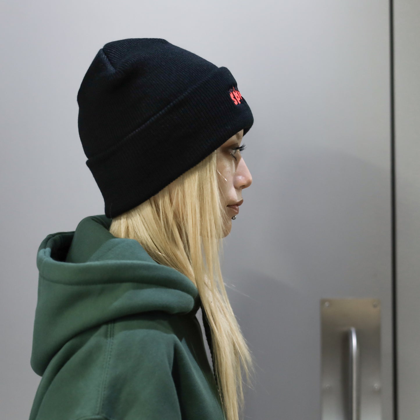 SPITFIRE / DEMONSEED SCRIPT BEANIE (BLACK)