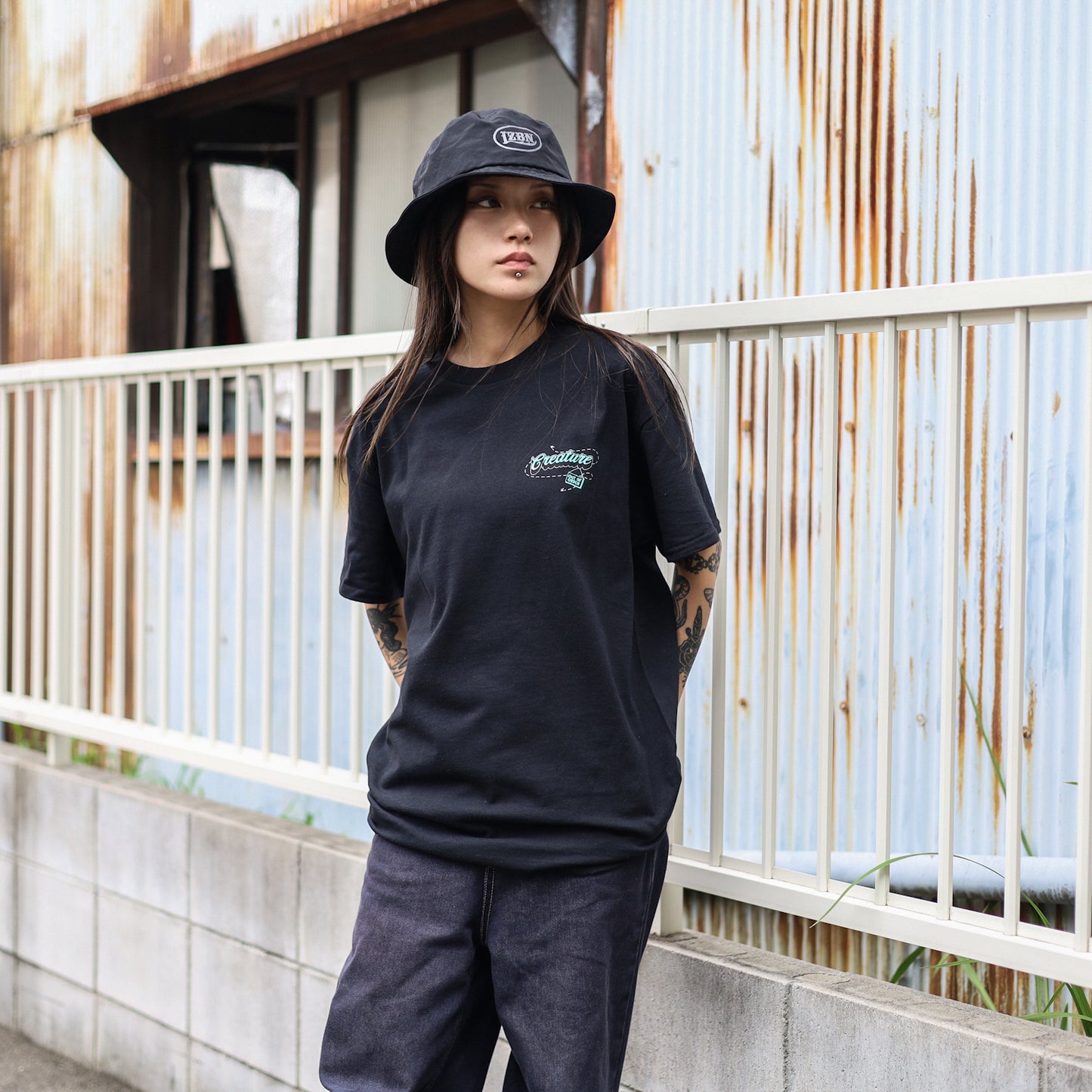 CREATURE / BARFLY S/S TEE (BLACK)