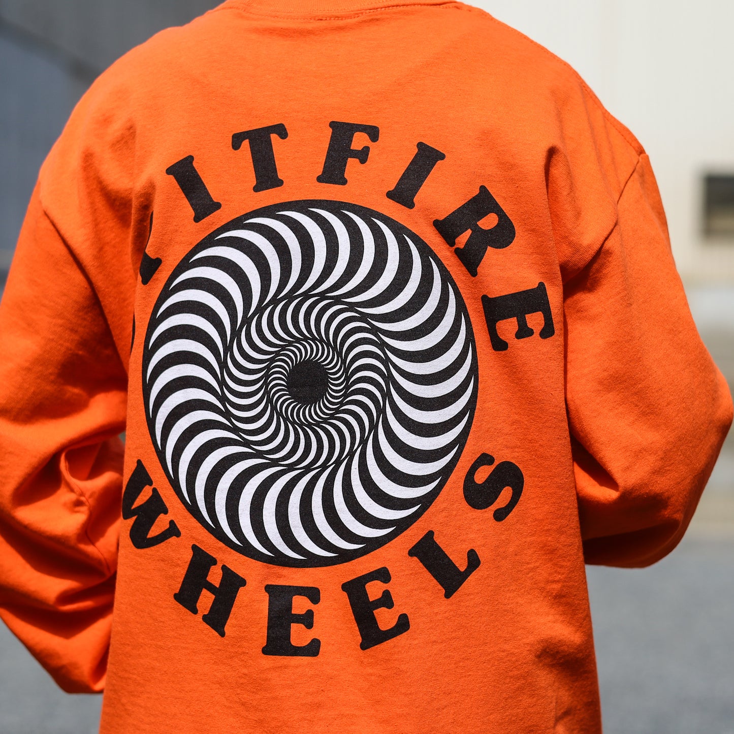 SPITFIRE / OG CLASSIC FILL L/S TEE (ORANGE)