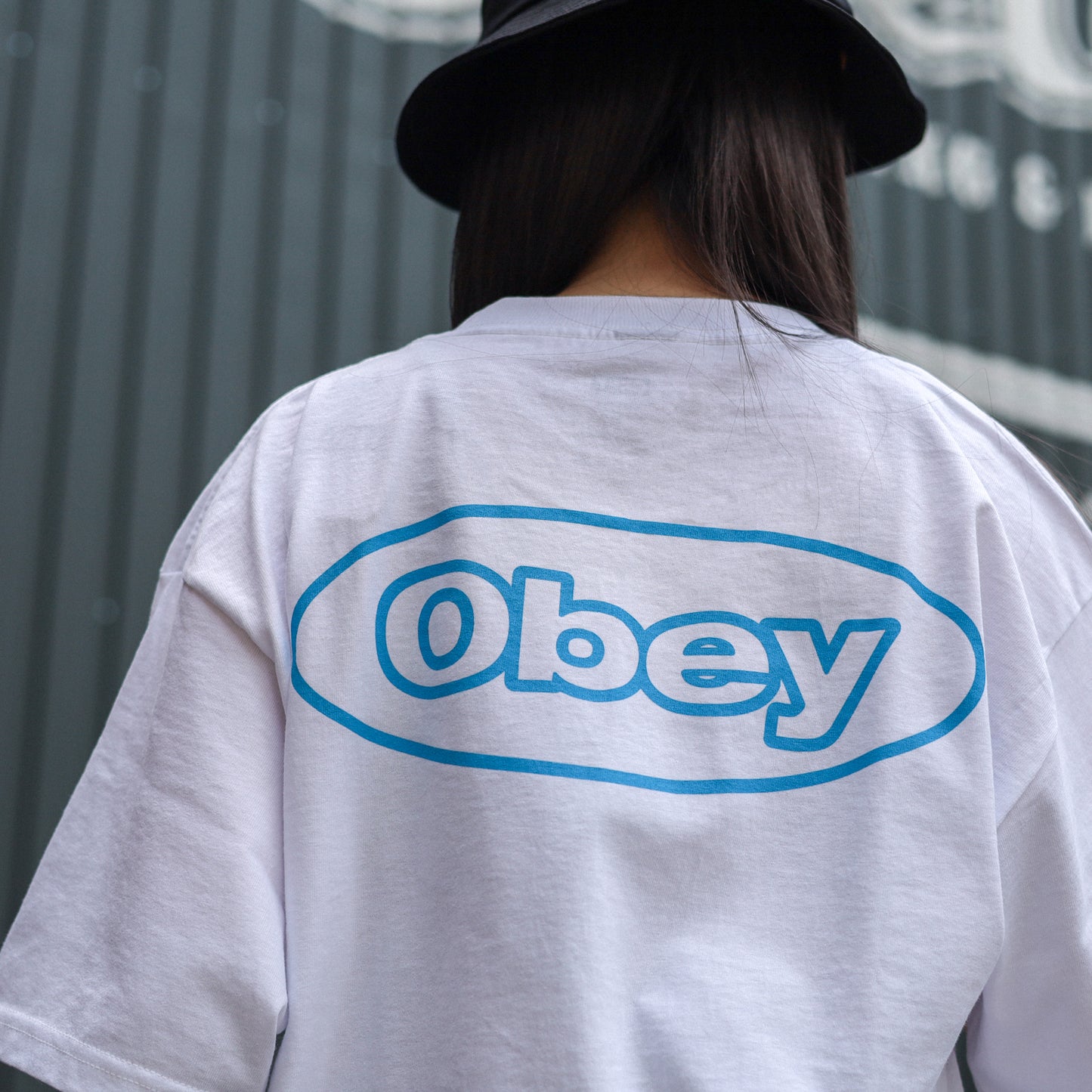 OBEY / OBEY REACTION CLASSIC TEE (WHITE)