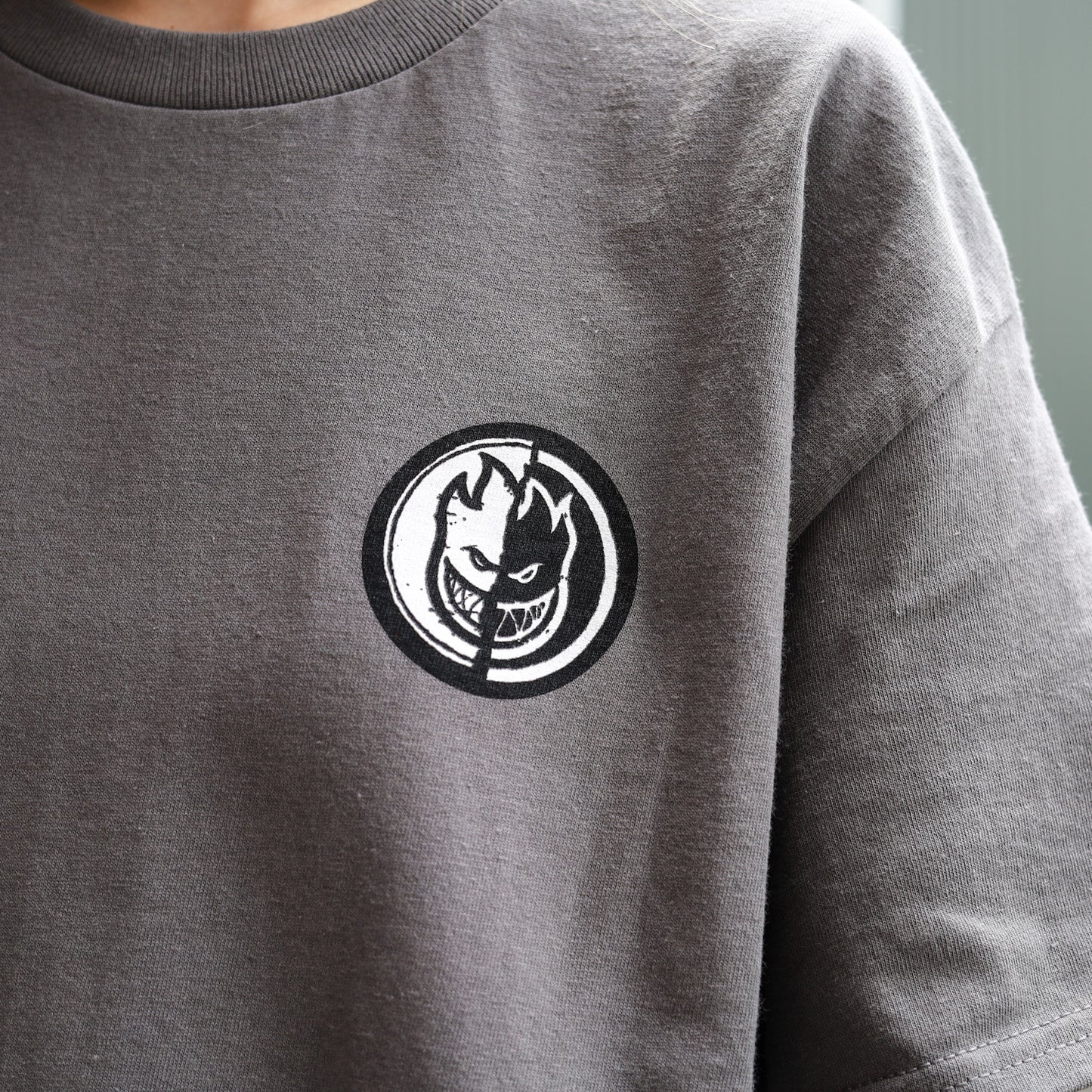SPITFIRE / YIN YANG TEE (CHARCOAL)