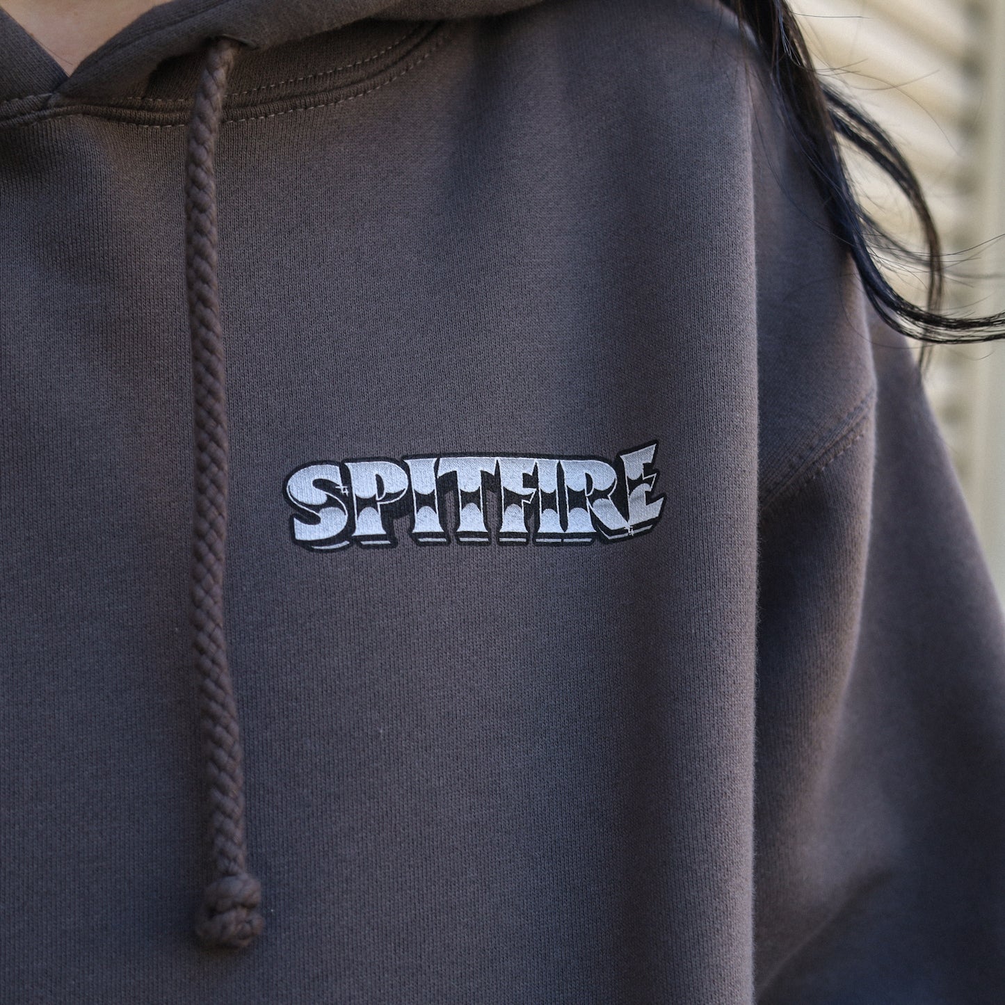 SPITFIRE / BURNOUT PULLOVER HOODIE (CHARCOAL)