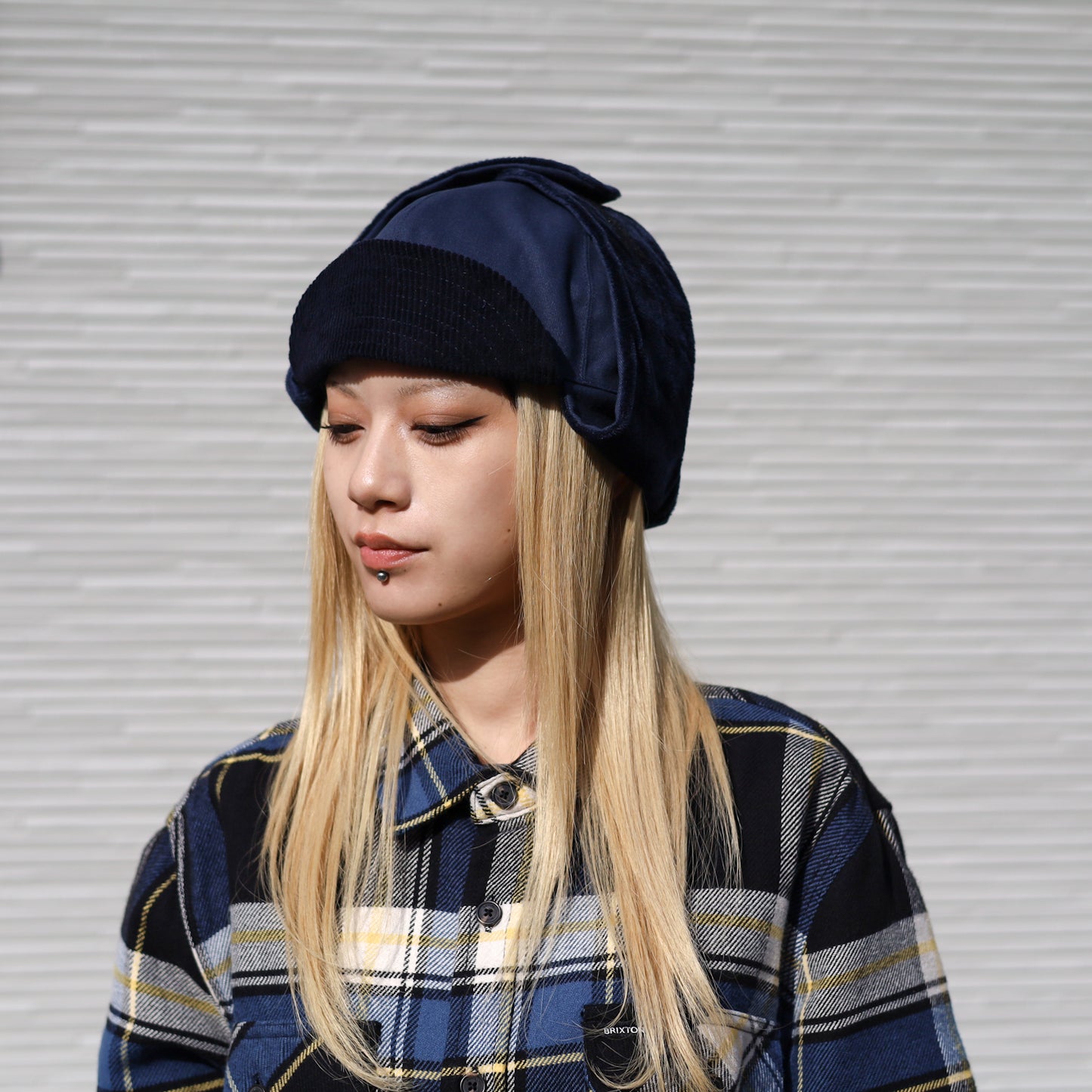 UNCROWD / BOMBER CAP (NAVY)
