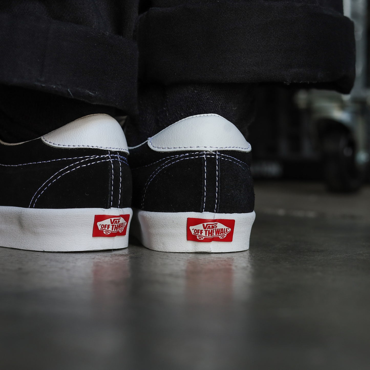 VANS / SPORT LOW (BLACK/WHITE)