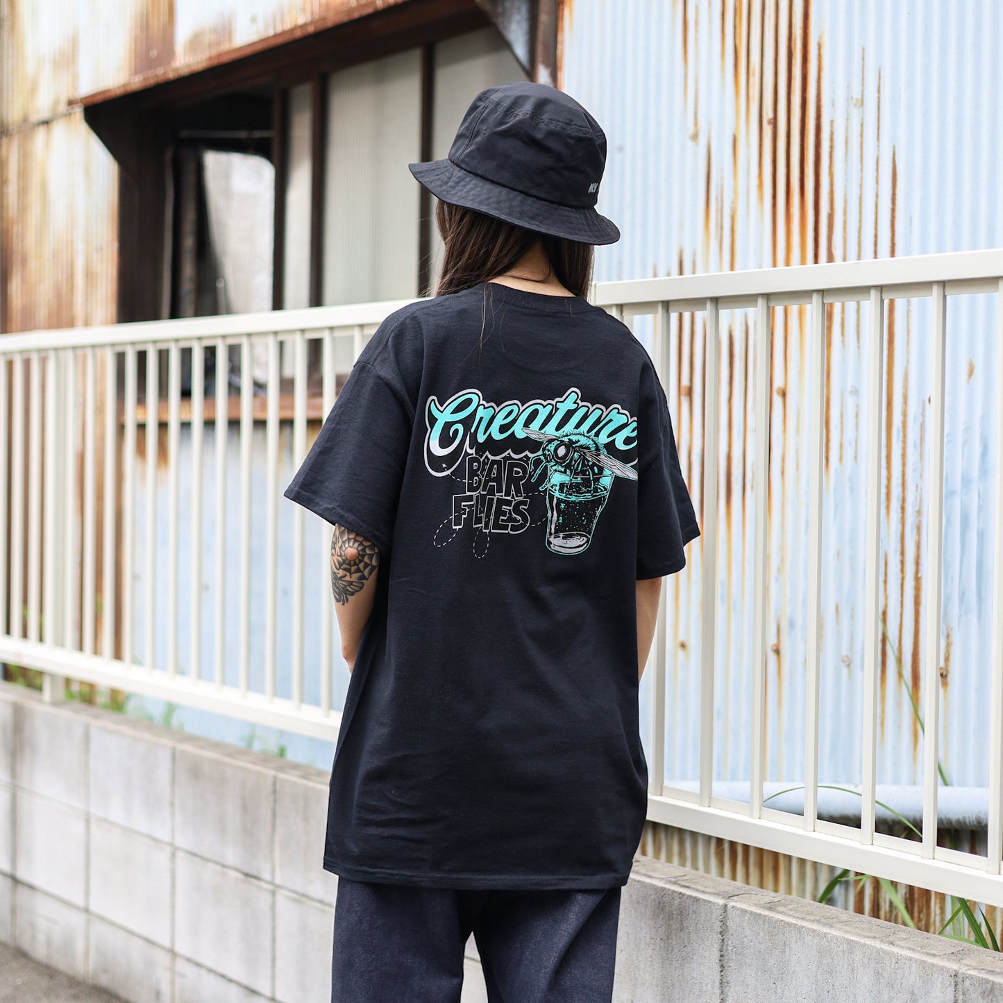 CREATURE / BARFLY S/S TEE (BLACK)
