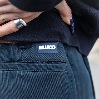 BLUCO / 2-TUCK WORK PANTS (NAVY)