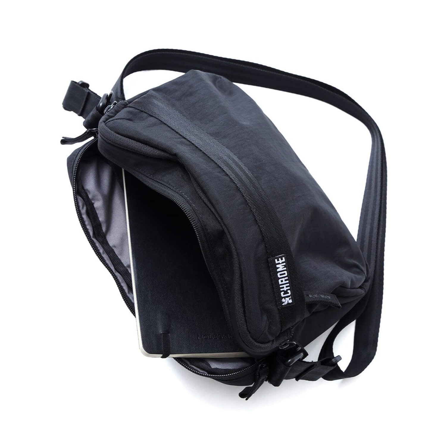 CHROME / PAC SHOULDER 3L (BLACK CRINKLE)