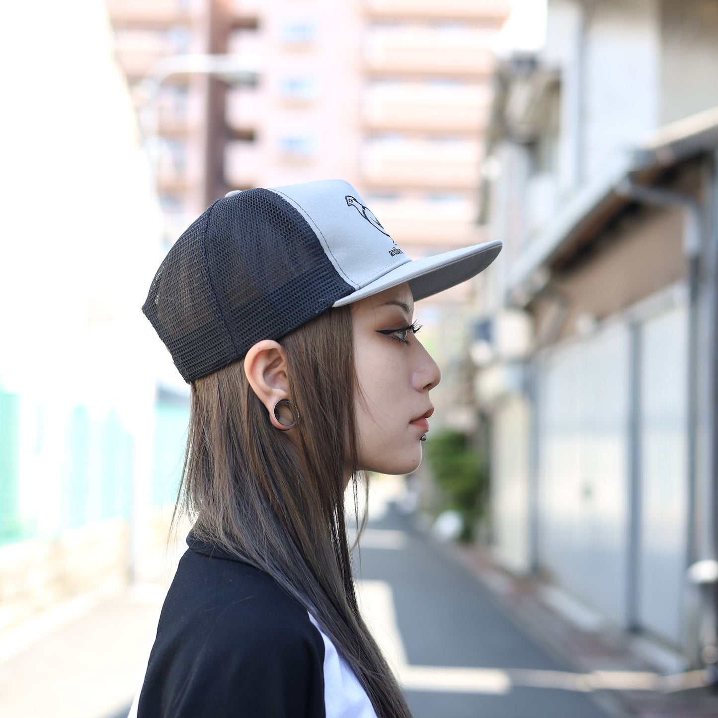 ANTIHERO / BASIC PIGEON SNAPBACK CAP (SILVER/BLACK)