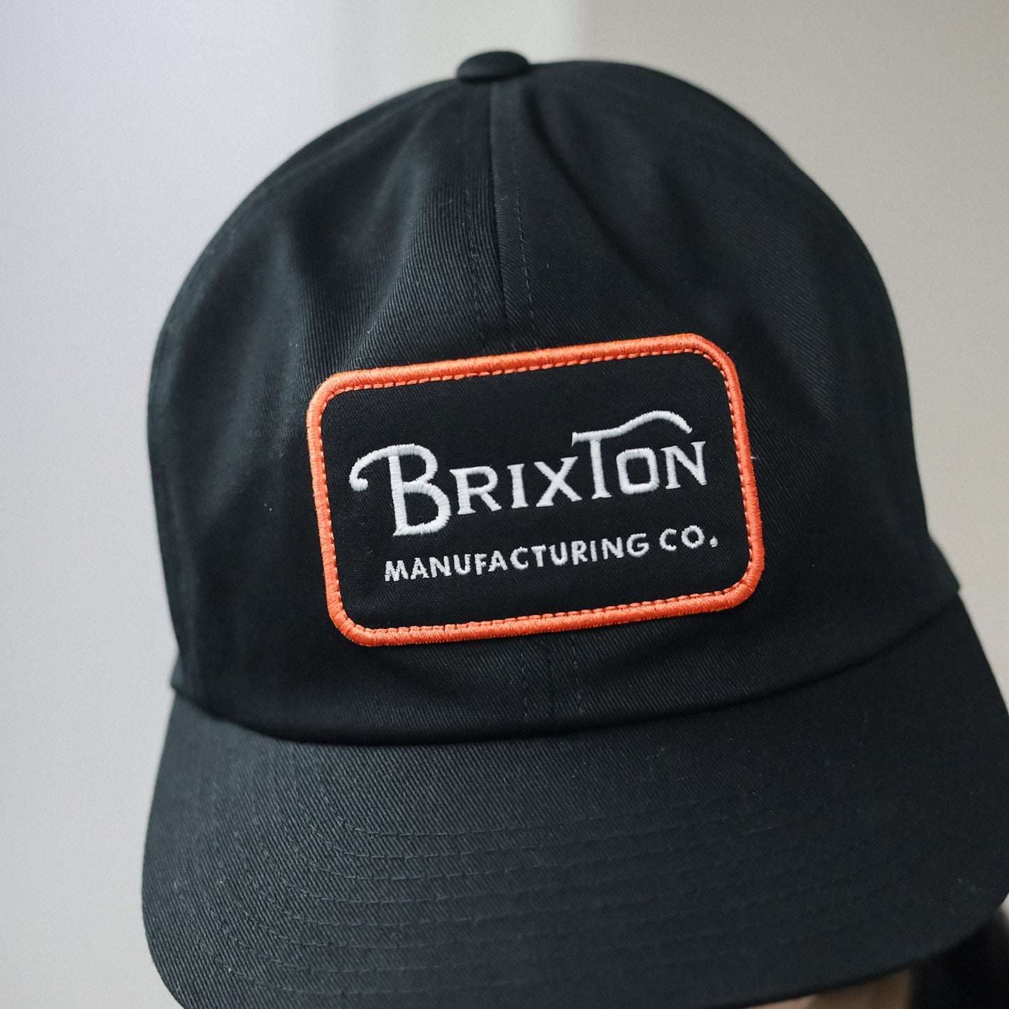 BRIXTON / GRADE HP SNAPBACK CAP (BLACK/ORANGE/WHITE)