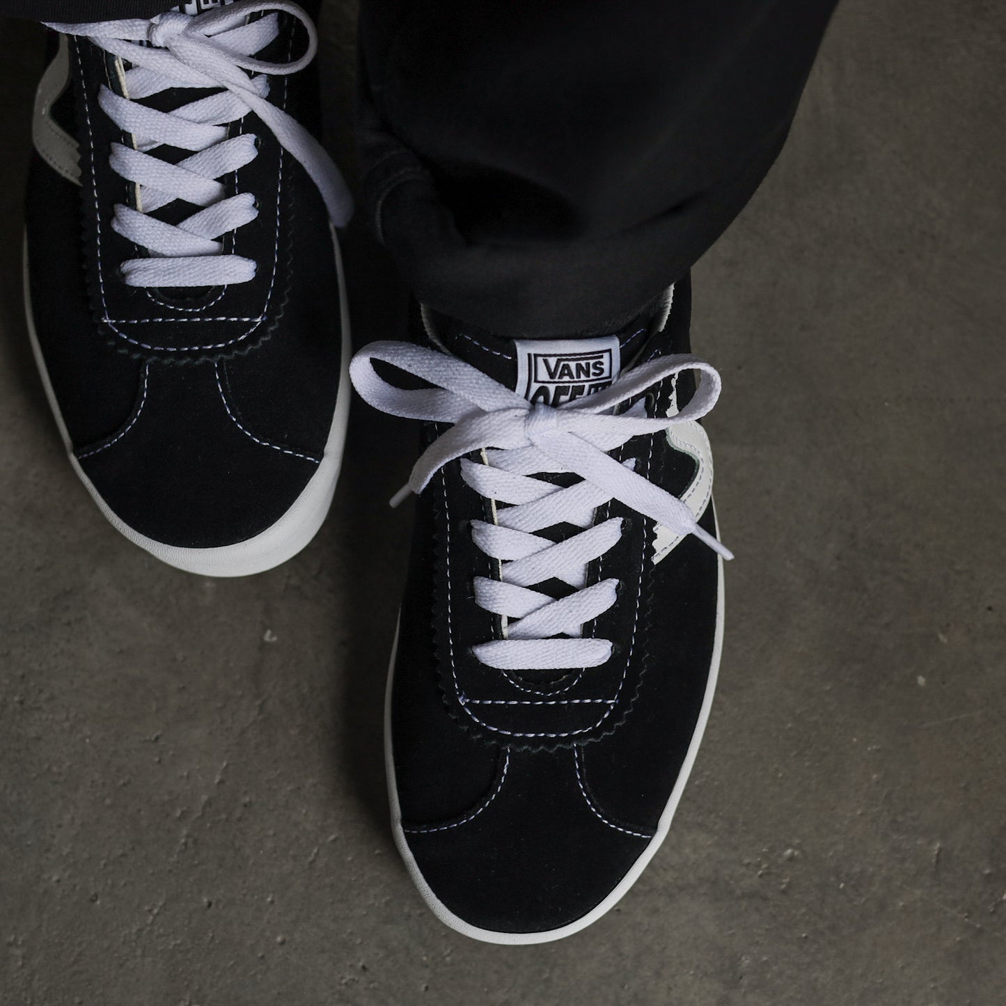 VANS / SPORT LOW (BLACK/WHITE)