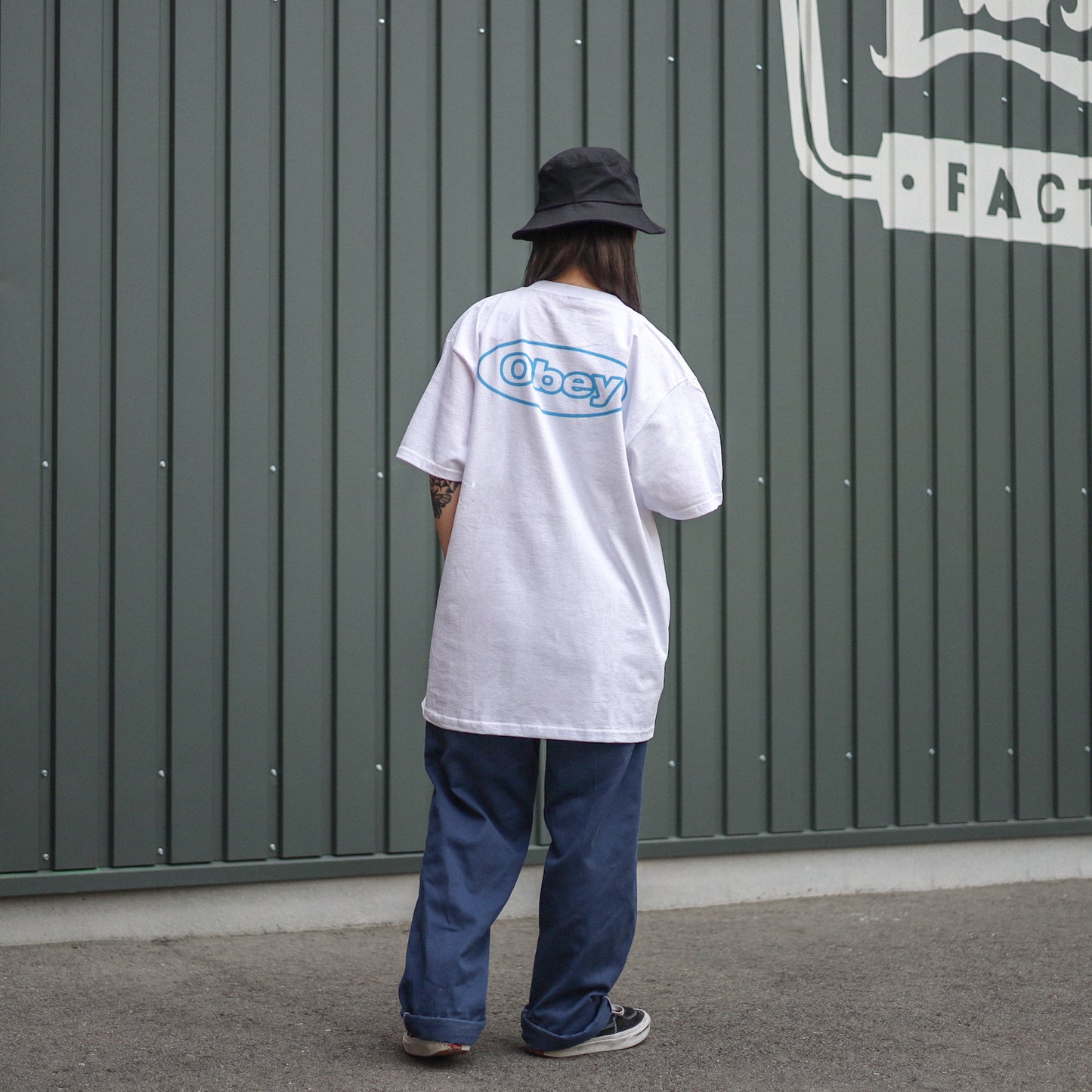 OBEY / OBEY REACTION CLASSIC TEE (WHITE)