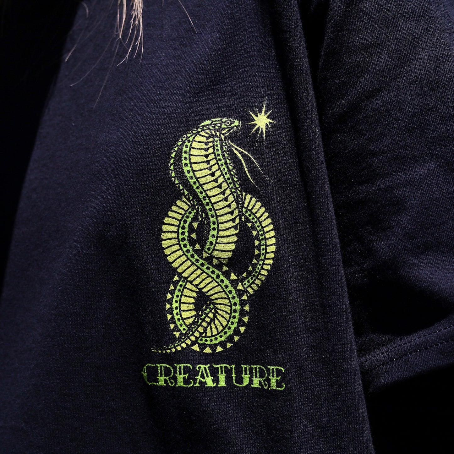 CREATURE / FIEND FLASH S/S TEE (BLACK)