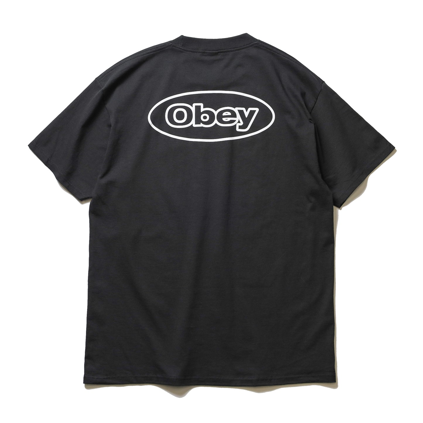 OBEY / OBEY REACTION CLASSIC TEE (VINTAGE BLACK)