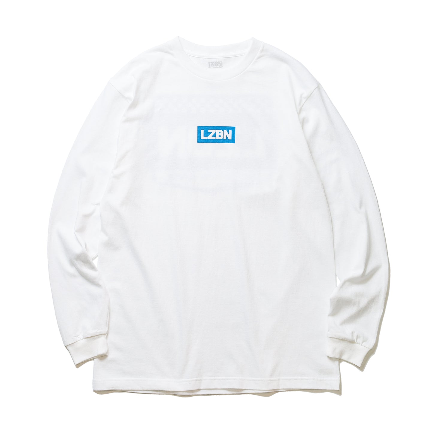 LZBN / WORKERS L/S TEE (WHITE/BLUE)