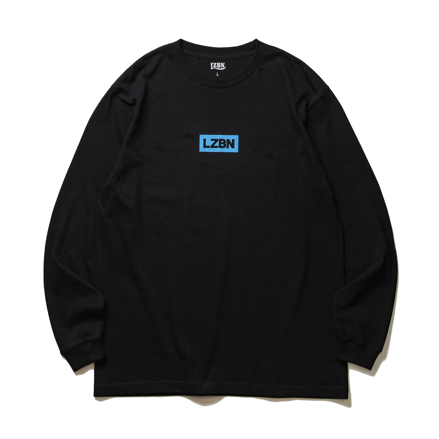 LZBN / WORKERS L/S TEE (BLACK/BLUE)