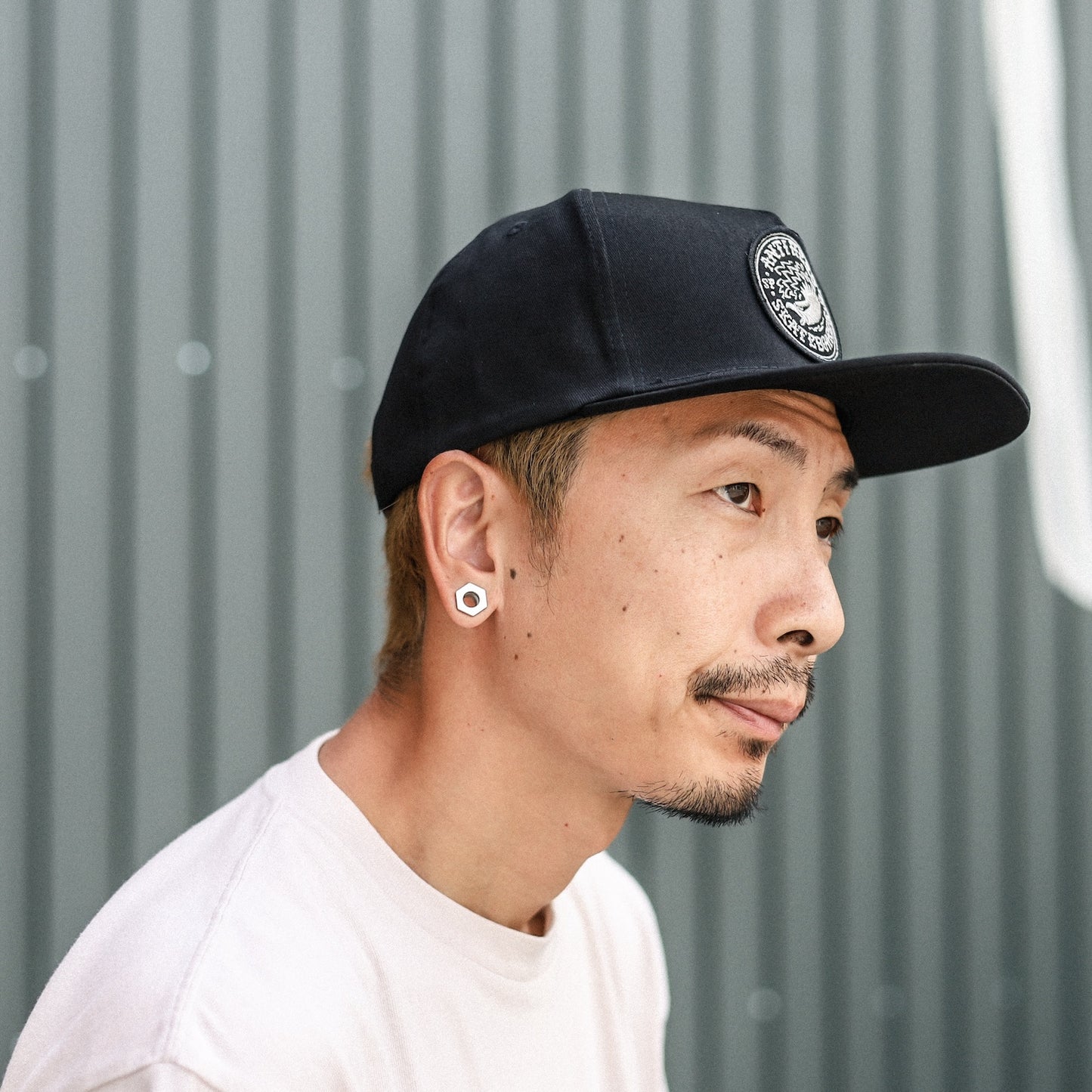 ANTIHERO / EAGLE ROUND SNAPBACK CAP (BLACK/CHARCOAL)