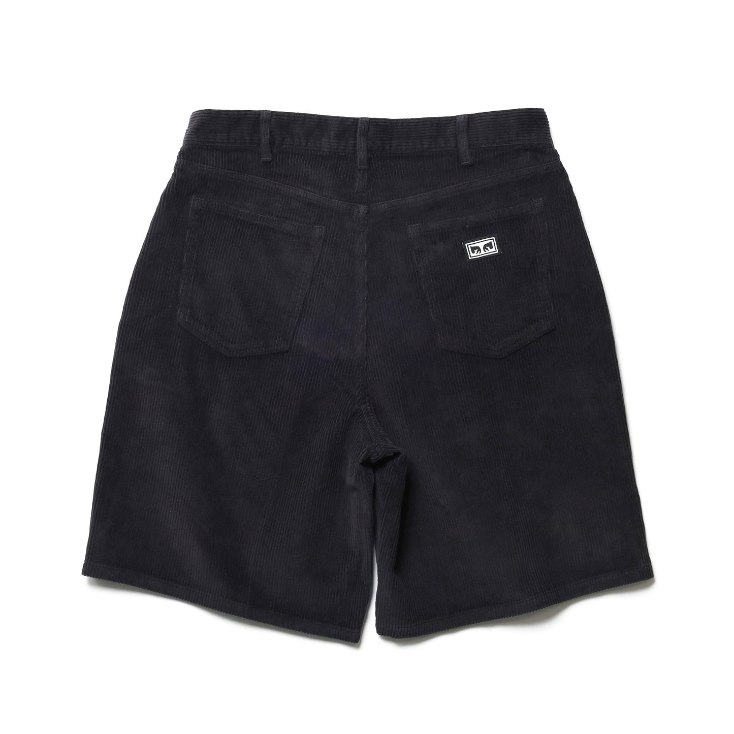 OBEY / BIGWIG BAGGY CORDUROY SHORT (DIGITAL BLACK)