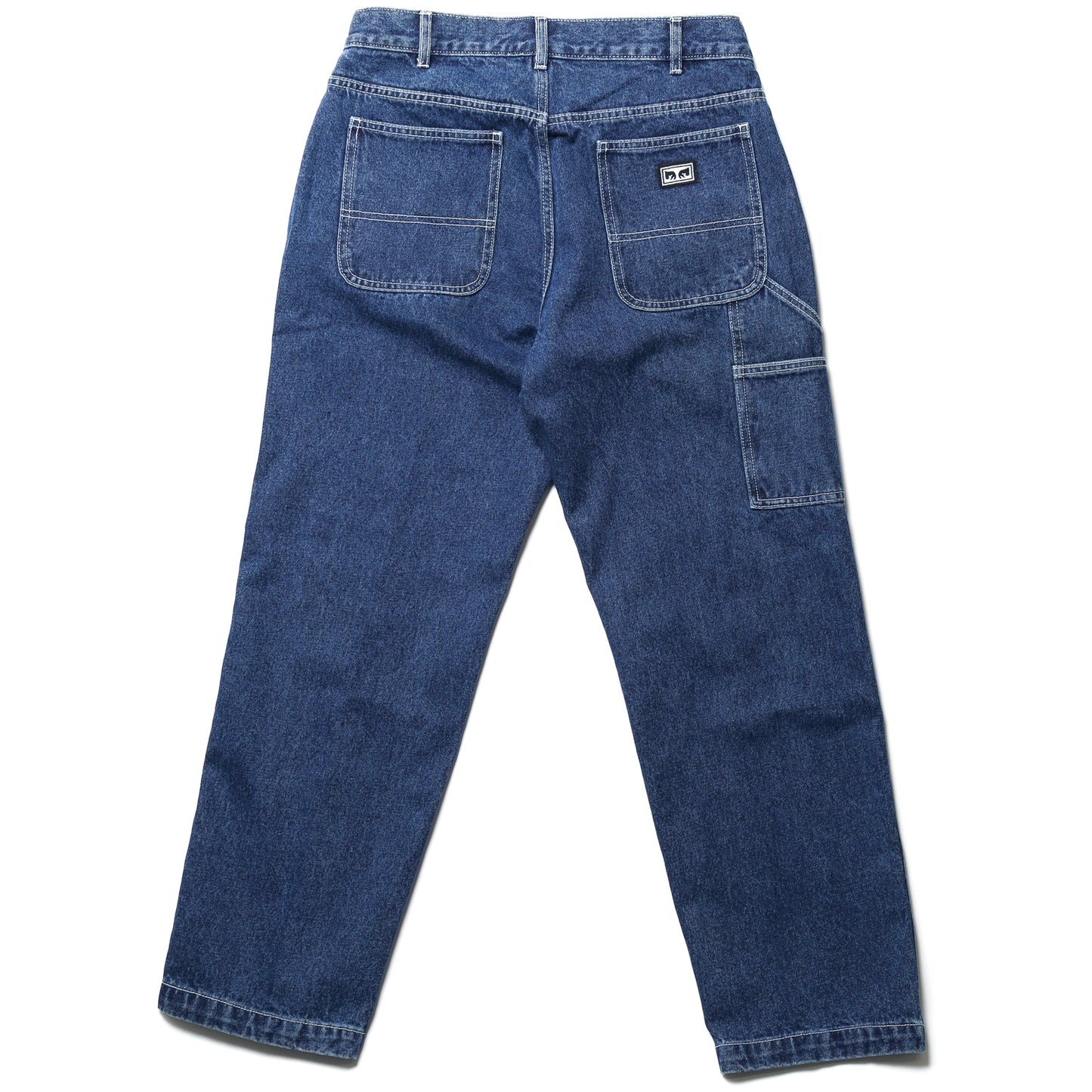 OBEY / HARDWORK CARPENTER DENIM PANT (STONEWASH INDIGO)