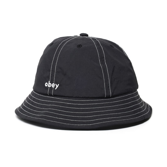 OBEY / NOVIO NYLON BUCKET HAT (BLACK)