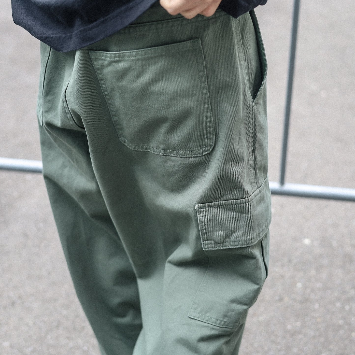 OBEY / BIGWIG BAGGY TWILL CARGO PANT (LAUREL WREATH)