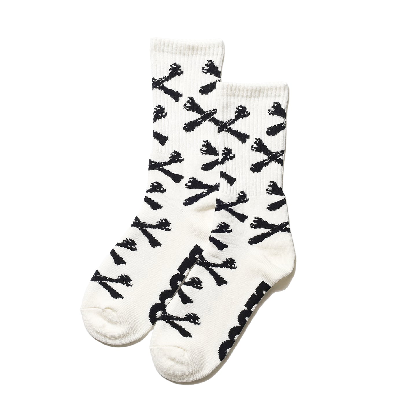 BLUCO / 2-PACK SOX -BONE- (BLACK・WHITE)