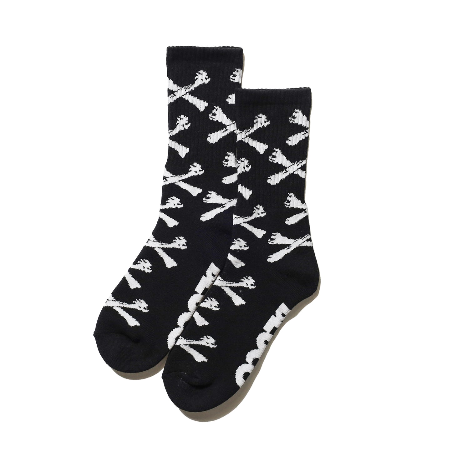 BLUCO / 2-PACK SOX -BONE- (BLACK・WHITE)