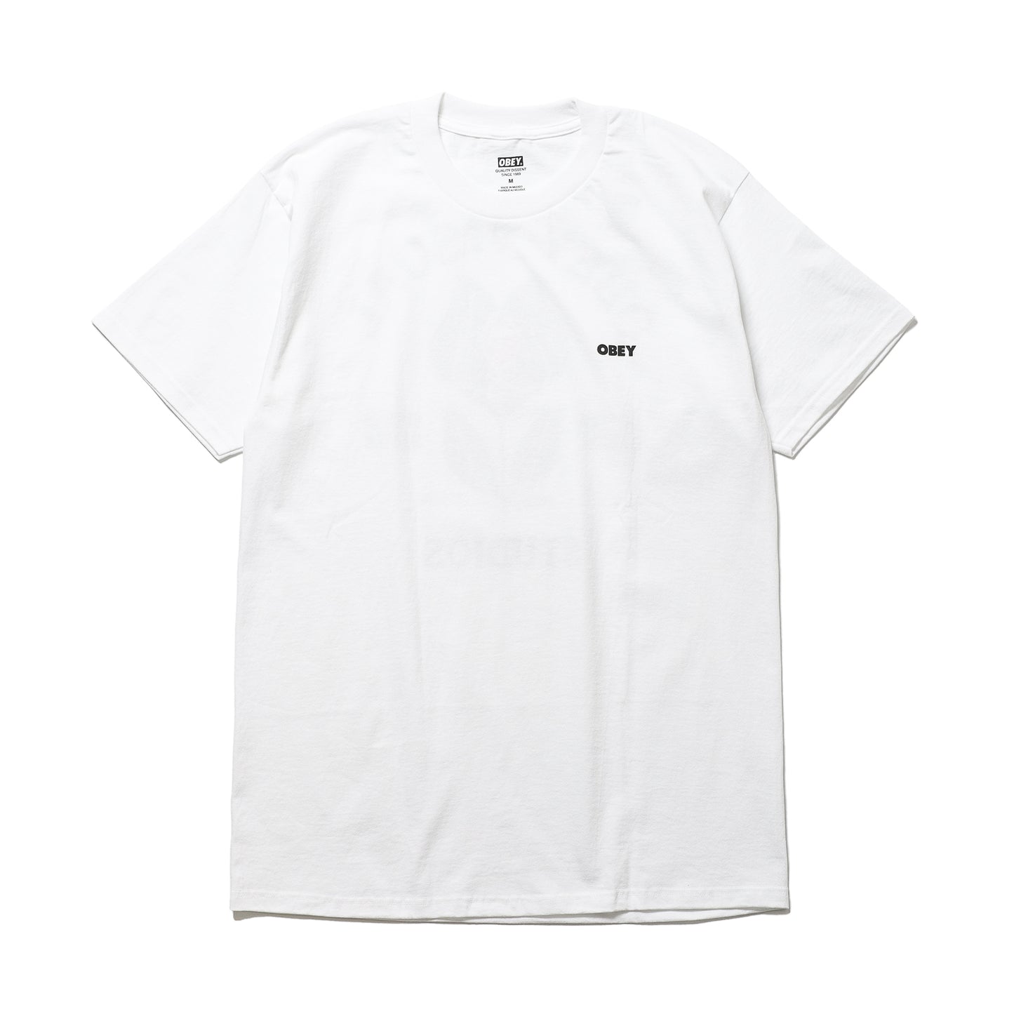 OBEY / VISUAL STUDIOS FLOWER CLASSIC T-SHIRT (WHITE)