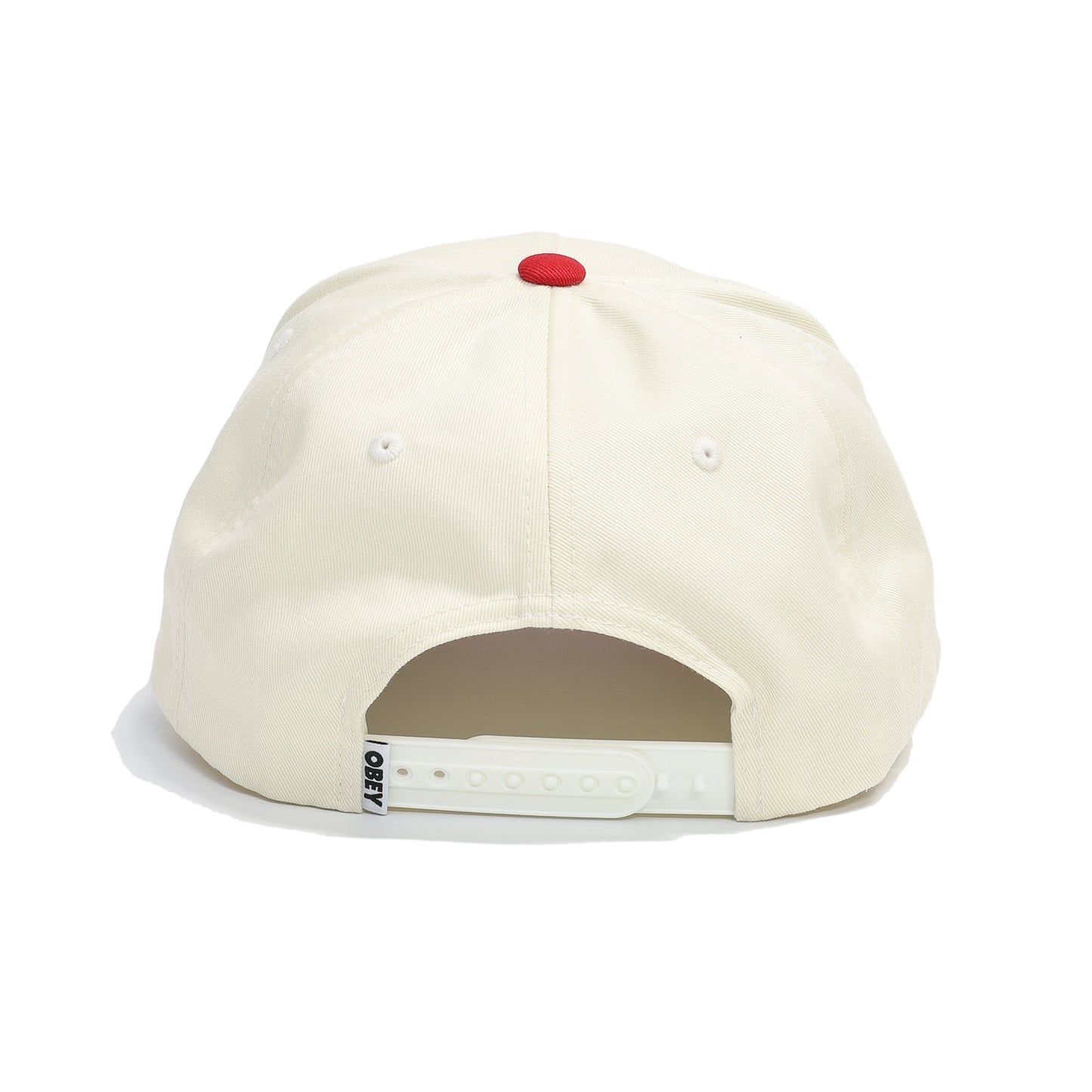 OBEY / OBEY SPEED SQUAD 5 PANEL SNAPBACK (TRUE RED MULTI)