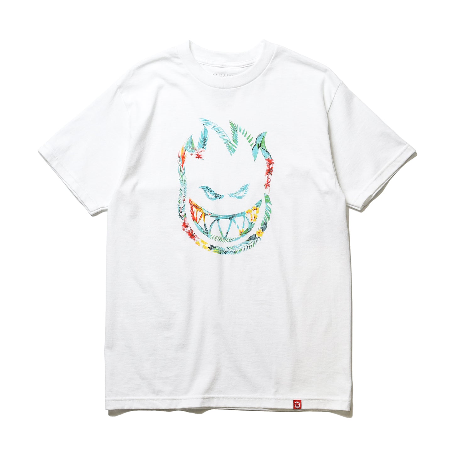 SPITFIRE / FLORAL BIGHEAD TEE (WHITE)