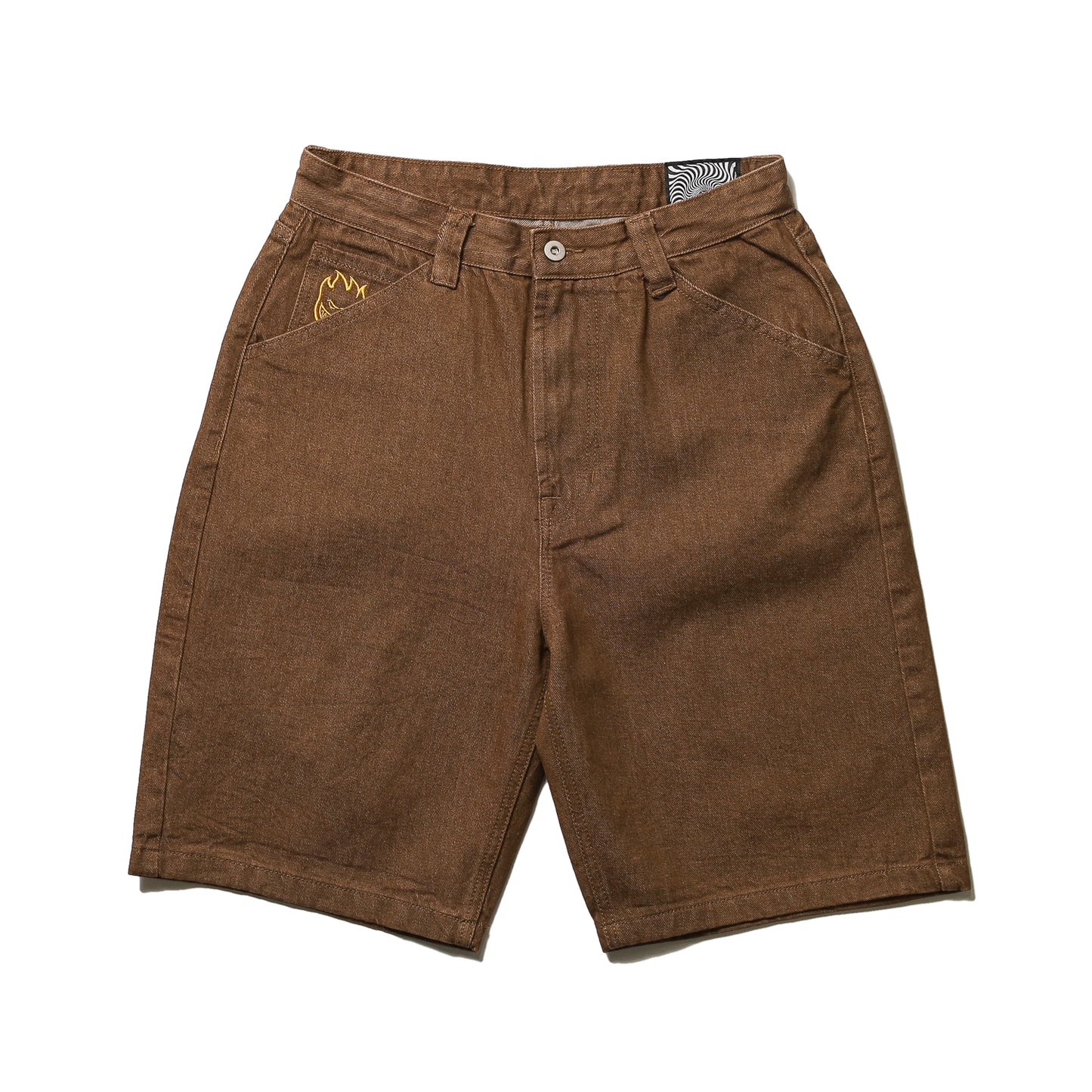 SPITFIRE / BIGHEAD DENIM SHORTS (BROWN)