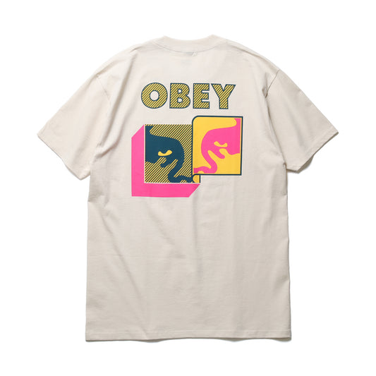 OBEY / OBEY POST MODERN CLASSIC TEE (CREAM)
