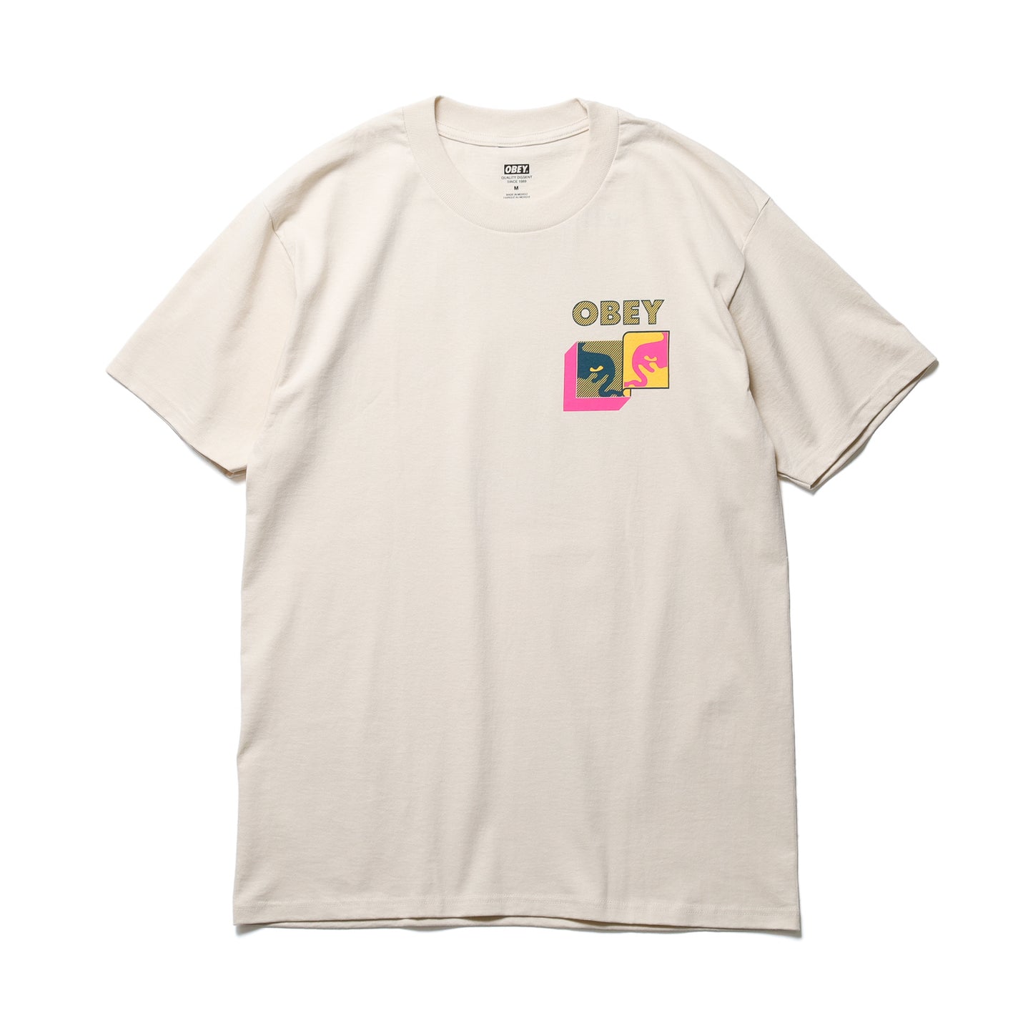 OBEY / OBEY POST MODERN CLASSIC TEE (CREAM)