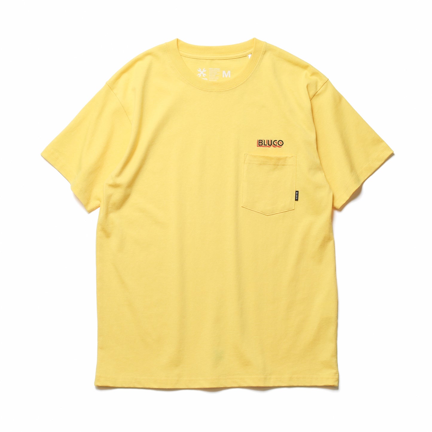 BLUCO / POCKET TEE LOGO- (BANANA)