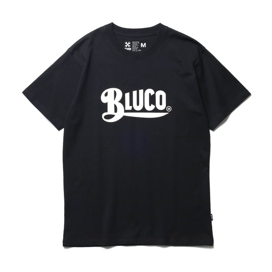 BLUCO / PRINT TEE -OLD LOGO- (BLACK)