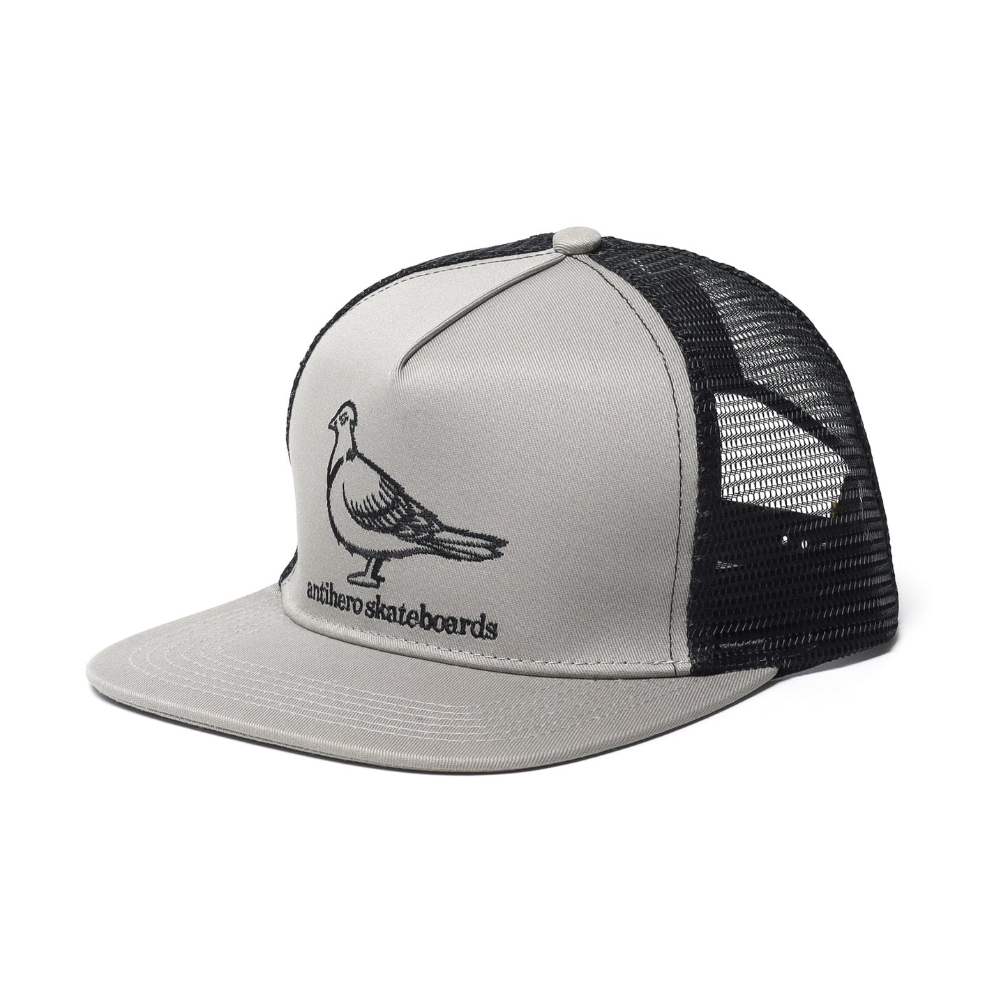 ANTIHERO / BASIC PIGEON SNAPBACK CAP (SILVER/BLACK)