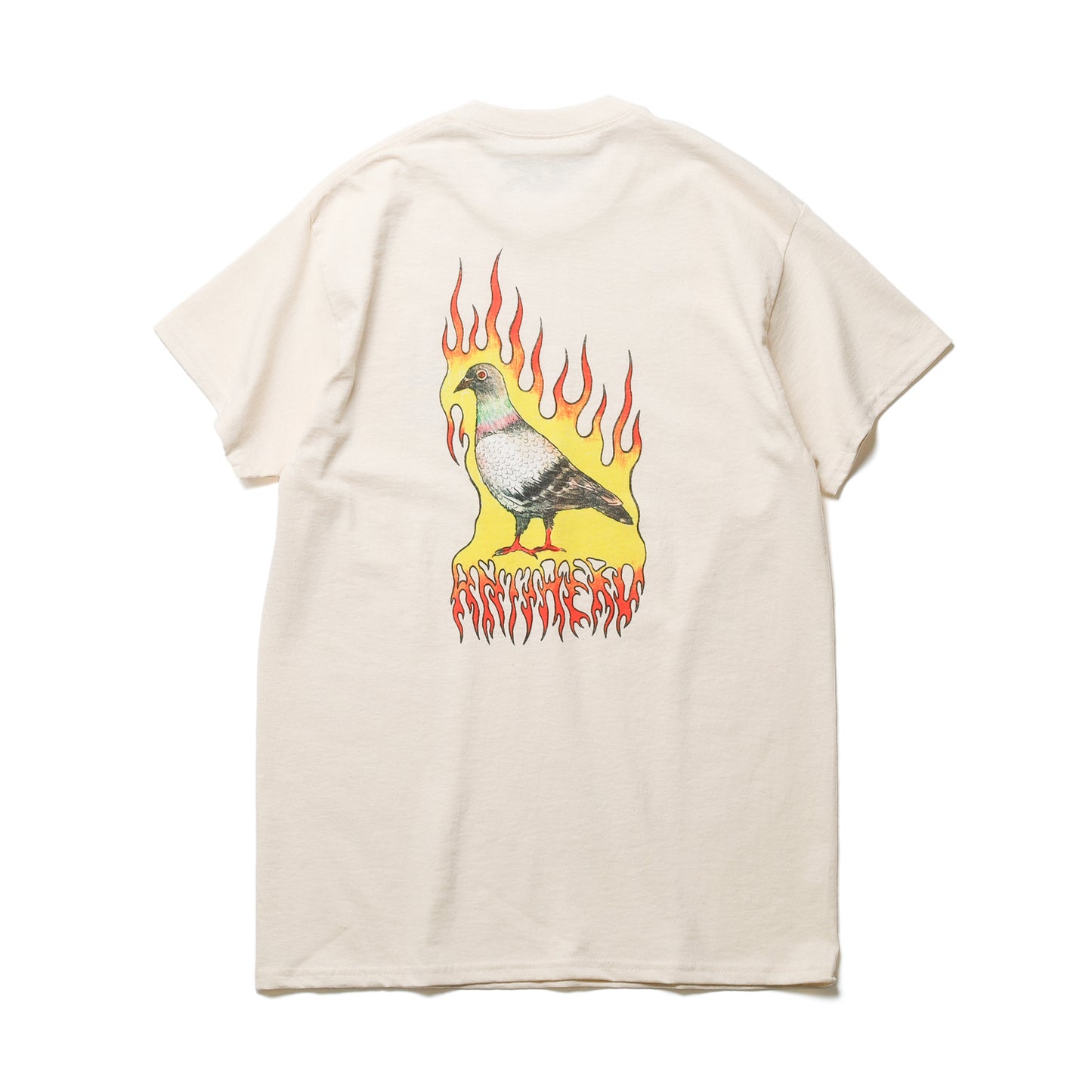 ANTIHERO / FLAME PIGEON S/S TEE (NATURAL)