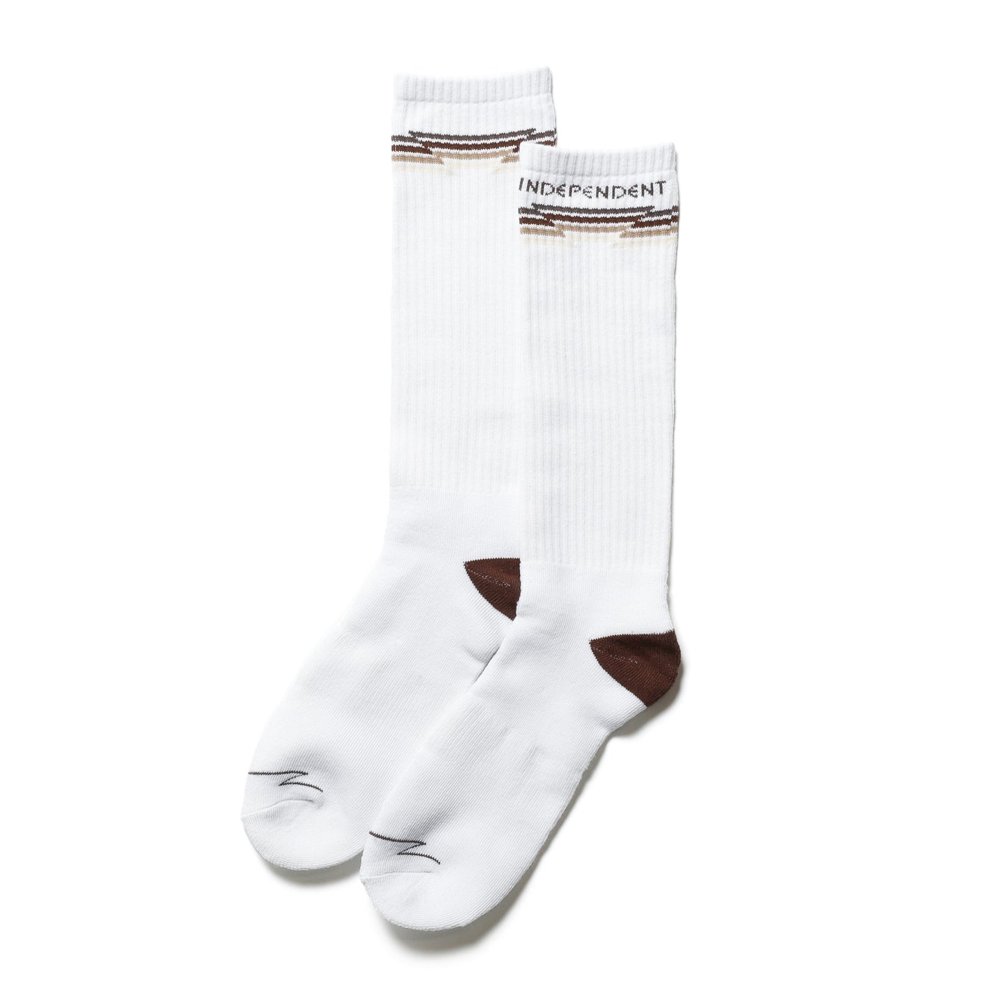 INDEPENDENT / WIRED SOCKS (WHITE)