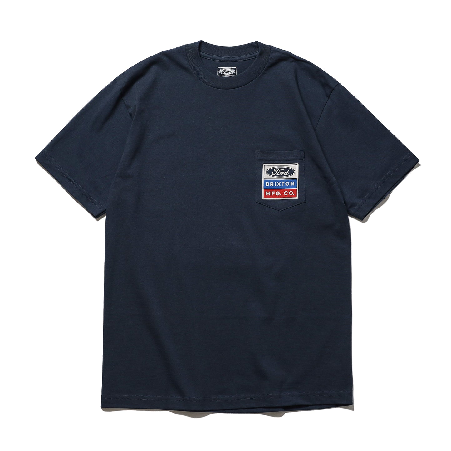 BRIXTON / FORD SERVICE DEPT POCKET TEE (AMERICAN NAVY)