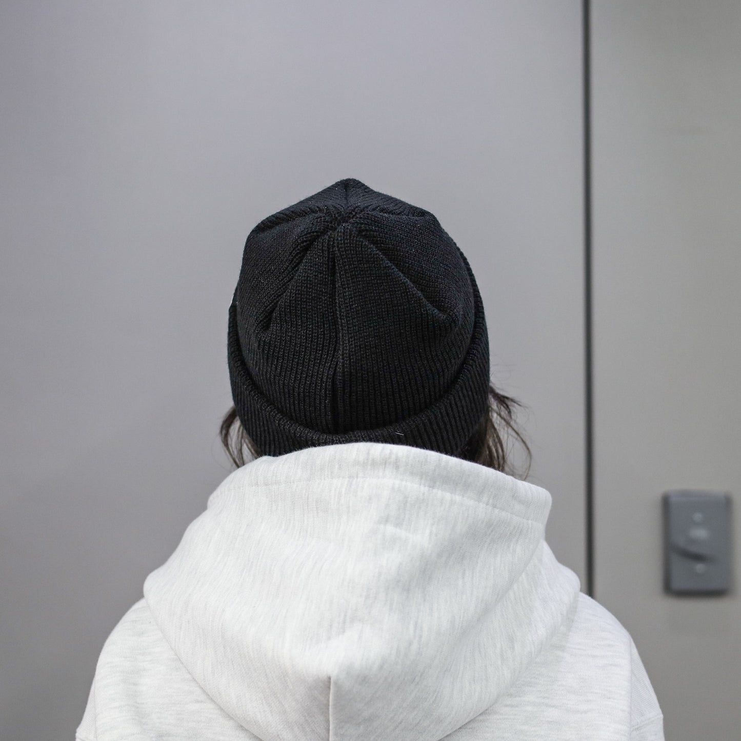LZBN / STANDARD CHUNKY BEANIE (BLACK)
